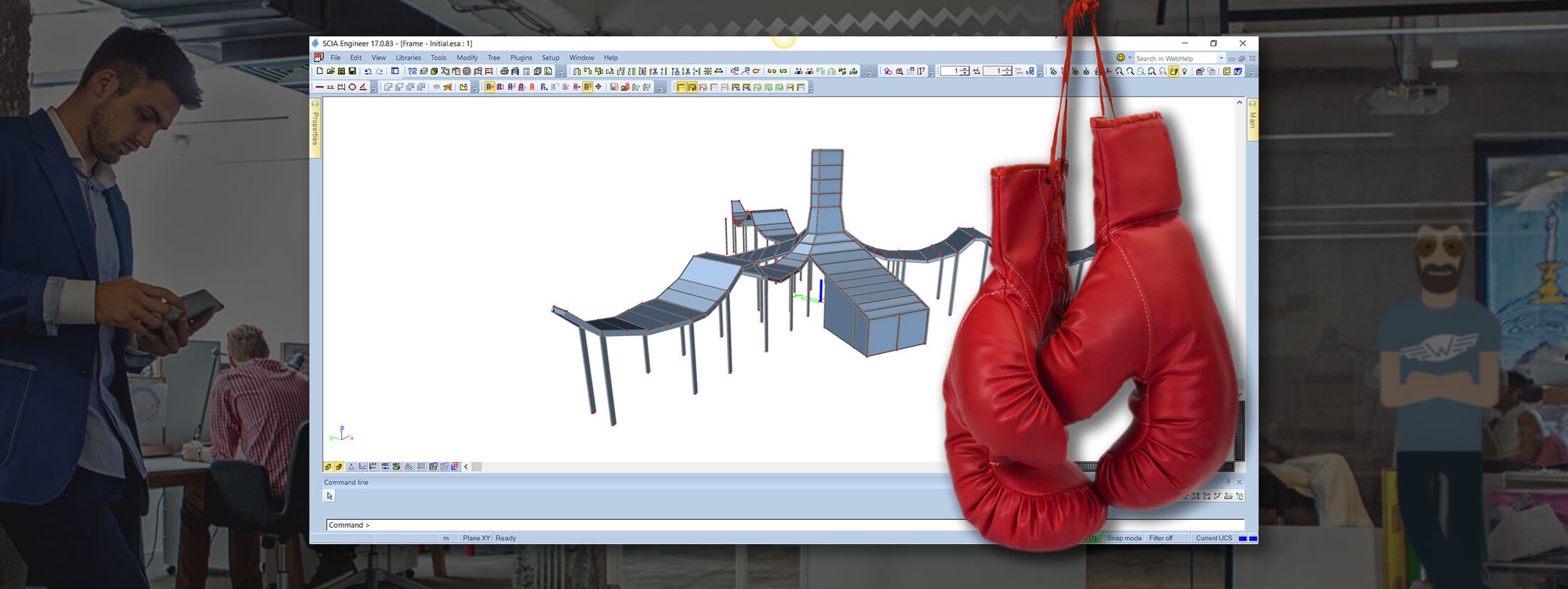 James Turner, director of J Turner Design, uses technology to punch above his weight.