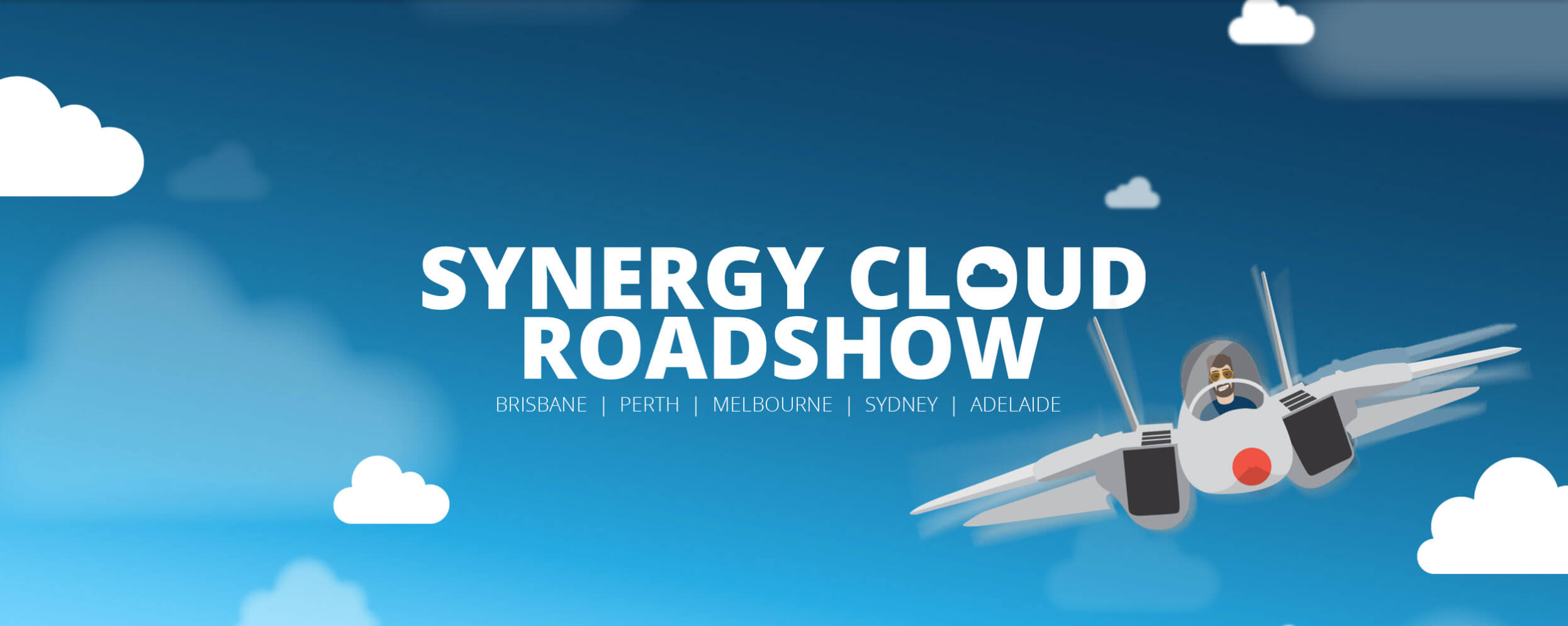 Synergy Cloud Roadshow 2018 is visiting five cities across Australia in September.